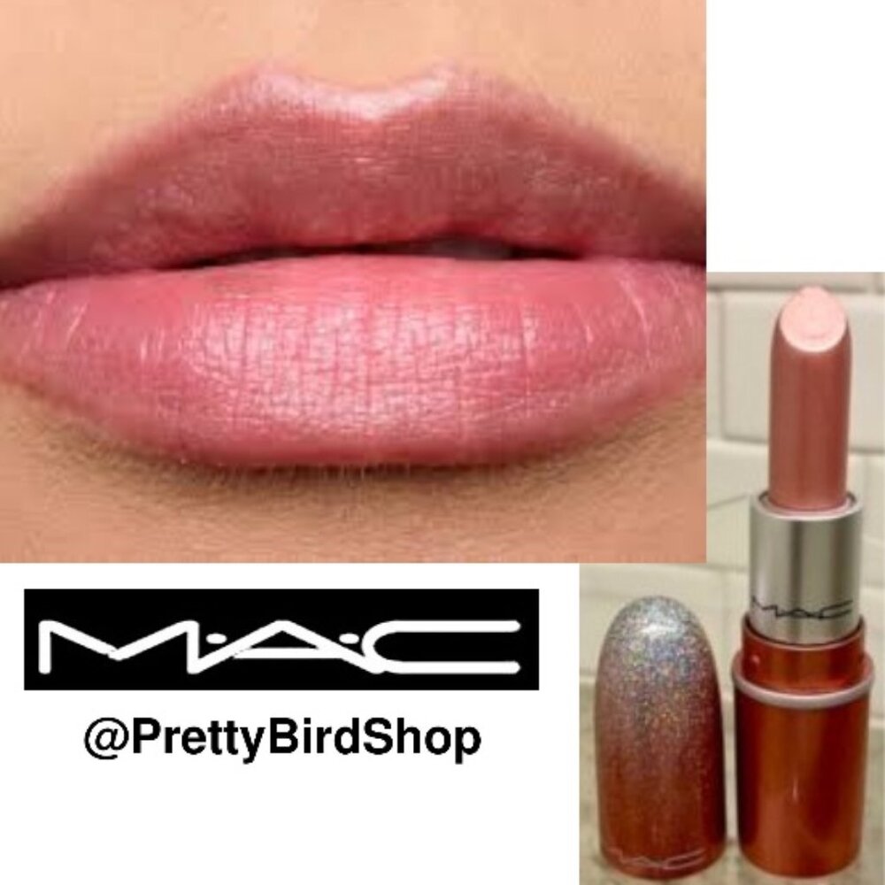MAC POLITELY PINK Lipstick mini NEW ultra rare Limited Edition Discontinued - Picture 2 of 4